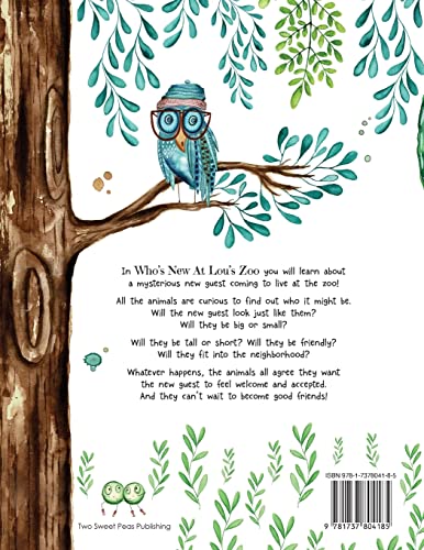 Who's New At Lou's Zoo: A Story About Kindness, Compassion and Never Judging Someone By Their Appearance. (Lou's Zoo Series) - Image 2