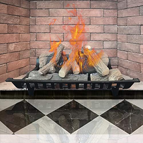 Proman Products Alpine Ceramic Fire Logs for Indoor Electric Gas Fireplace Inserts, Vented, Propane, Ethanol, Outdoor Firebowl, Firepit, 6 pcs, Longest 17" Shortest 7" by Proman Products - Image 5