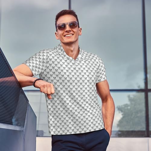Chemise squelette homme décontractée manches courtes Halloween