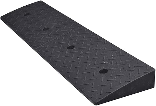 Rampa de umbral de goma para scooters de movilidad, sillas eléctricas y sillas de ruedas (2-58 pulgadas), rampas de umbral de puerta, camino ancho