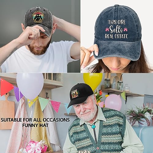 Image of Vintage Country Adjustable Cotton Cap for Men