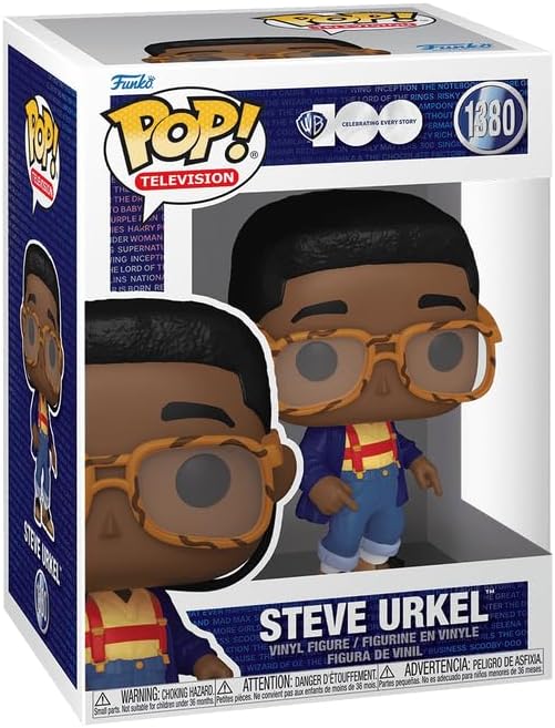 Miniatura 3 de Funko Pop! TV WB 100 Family Matters - Steve Urkel Common incluido con un protector de ático de Byron