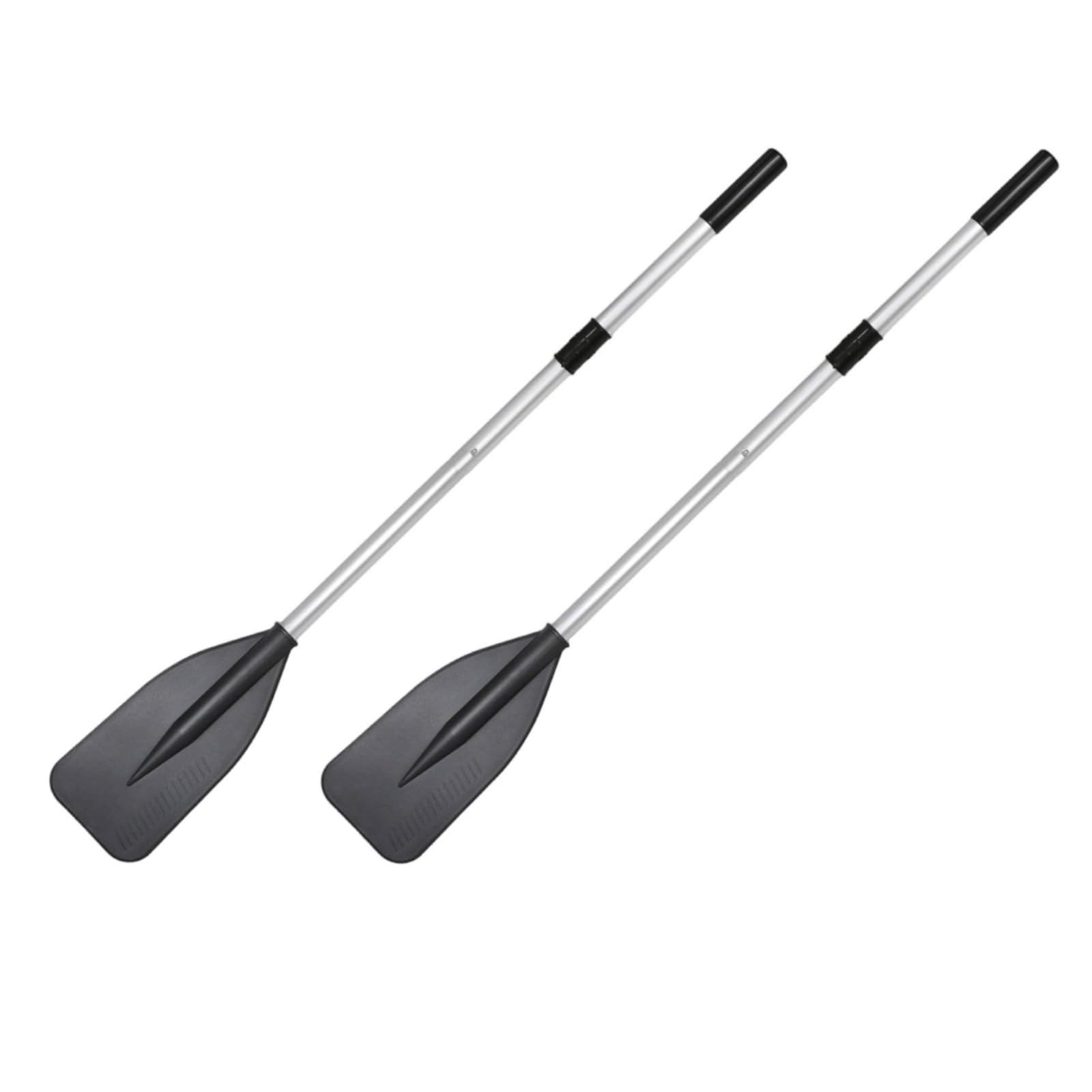 Coppia di Pagaie per Kayak con Albero in Alluminio Argento da 1180 Pale in Nylon Antiscivolo per Gommone E Barca Pneumatica Adatta per Remata E Sport Acquatici