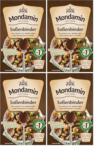Mondamin Soßenbinder Dunkel, 4 x 250 g