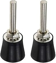 2pcs 1" Diameter Disc Pad Holder Quick Change Die Grinder Roll lock Sanding Discs Pad Holder 1/4" Shank Drill Sander Attachment