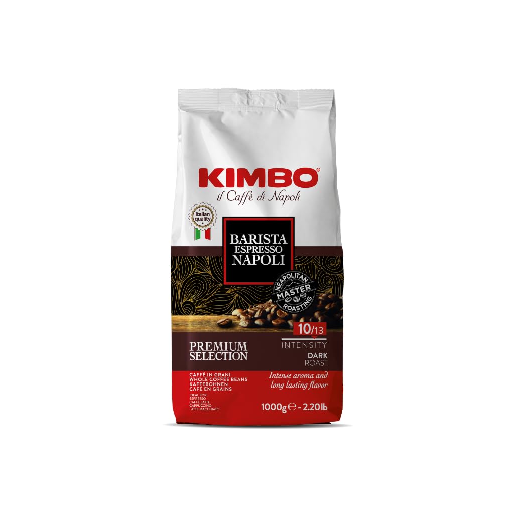 Kimbo Caffè in Grani - 1 Kg - Barista Espresso Napoli