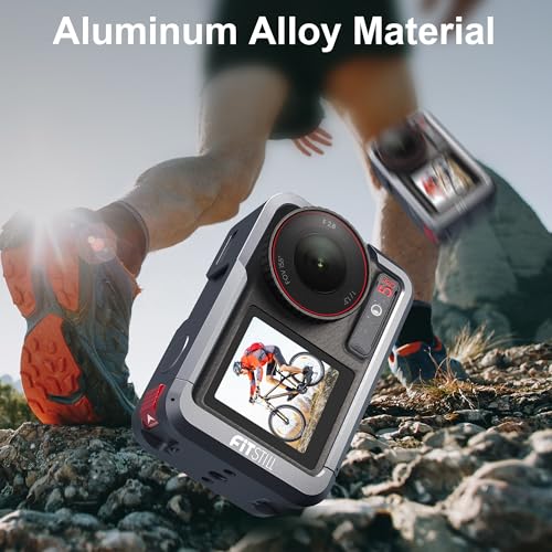 Jaula de aluminio multifuncional DJI Osmo Action 3 y carcasa de metal 4