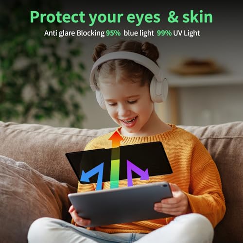 Image of Privacy Screen Protector Compatible with iPad Air 13 In ,Removable iPad Air 13 Inch M2 / M3 (6 /7th Gen ,2024 /2025) Screen Protector, Anti-Glare Blue Light Film, Bubble Free Anti-Scratch Privacy Filter