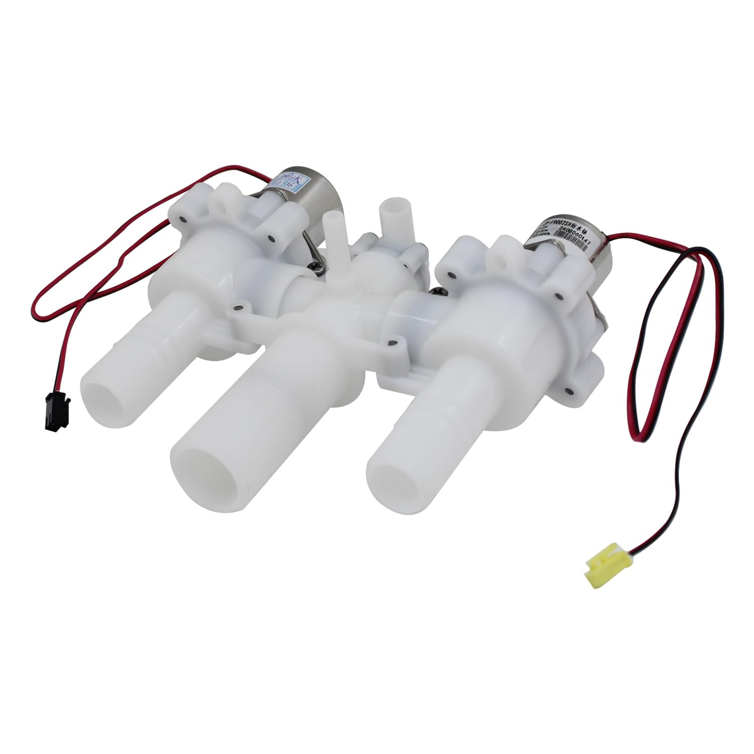 Automatyczny zawór spłukujący do wc zawór elektromagnetyczny do wody napełniający do spłuczki magnetyczny do toalety do spłuczki wc elektryczny wody zasilający (Wtyczka SM 100 mm z dyszą czyszczącą)