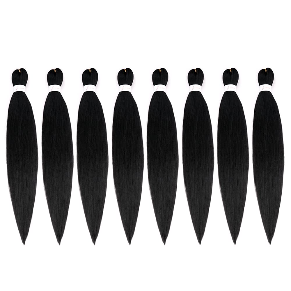 Buy Pre Stretched Ez Braiding Hair 26 Inch 8 Packs Easy Braid Soft