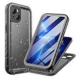 👍【IP68 Impermeable】 Lluvia-polvo-sucia-nieve-agua de mar-estas cosas no dañarán su iPhone. Esta funda impermeable para iPhone 13 soporta todos los deportes al aire libre y el uso diario (soporte para fotos y videos bajo el agua). Imagínese no tener que preocuparse por la seguridad de su iPhone cuando está lloviendo, nadando, bañándose o trabajando.