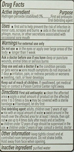 Swan Hydrogen Peroxide Antiseptic Topical Solution, 16 Fluid Ounce - Thumbnail 4