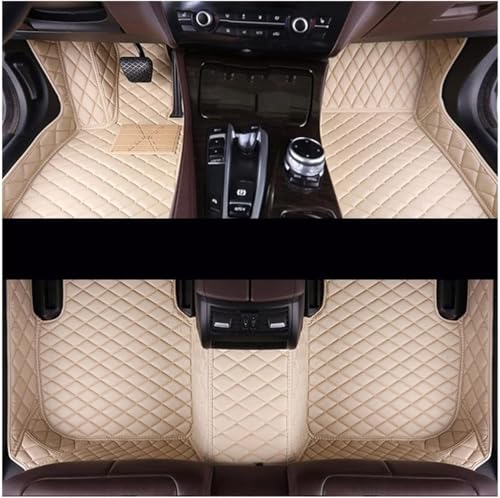 Tapis de sol de voiture en caoutchouc sur mesure premium Ford Explorer 6 places