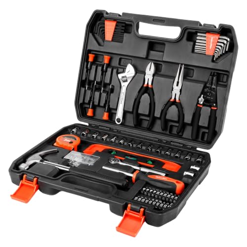 ValueMax Caja de Herramientas 150 en 1, Maletín de Herramientas Portátil, Juego de Herramientas para Reparaciones en Hogar y Oficina ValueMax Caja de Herramientas 150 en 1, Maletín de Herramientas Portátil, Juego de Herramientas para Reparaciones en Hogar y Oficina