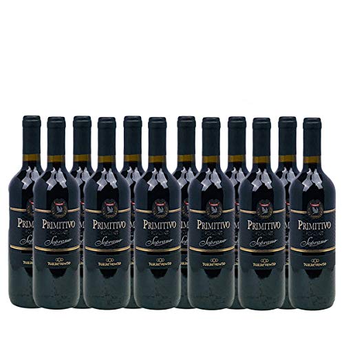 Rotwein Italien Primitivo Puglia IGT Soprano trocken (12x0,75L)