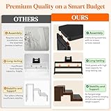 Lifewit Expositor de Acrílico de 3 Niveles, 30,5 cm Organizador...