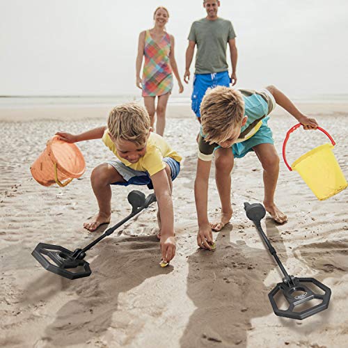 DR.ÖTEK Junior Metal Detector for Kids/Beginner, Exclusive DISC/Pinpoint Mode, Touch Screen, 8.3 Inch Waterproof Coil, Sound Alert, LED Flash Light, Adjustable Stem, Lightweight to Hunt Treasure - Thumbnail 7