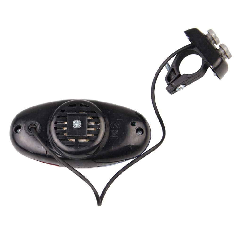 Lumière de klaxon de vélo de montagne Lumière avant de chargement USB Lumière de klaxon de vélo de montagne Lumière avant de chargement USB