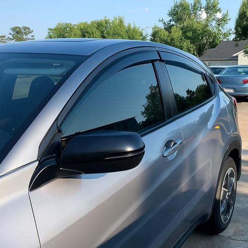 Image of Nilight Tape-On Window Visors for Ford Fusion 2013-2020, 4PCS