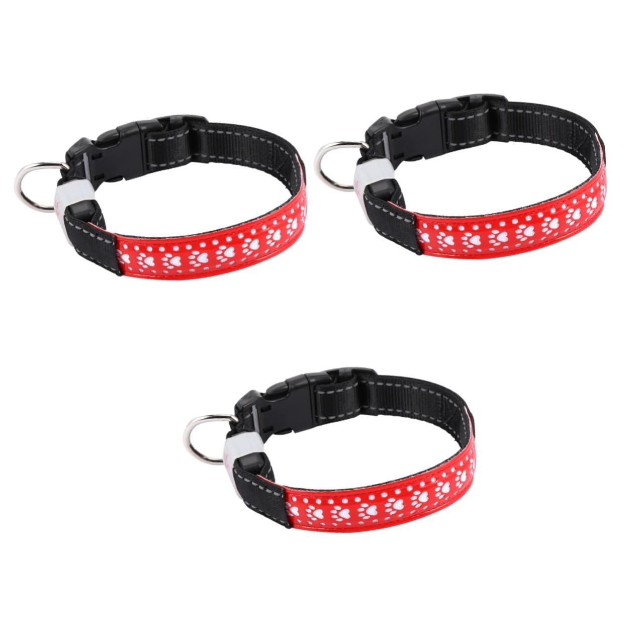 POPETPOP Collier Lumineux LED pour Chien 3 Pièces Collier Lumineux pour Chien ...