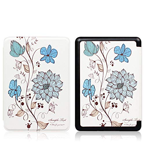 Case para Novo Kindle Paperwhite à prova d’água Função Liga/Desliga (Raposa)