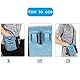 Hotgirlhot Magnetfunktion Futterbeutel für Hunde,Hunde Leckerlitasche Snack Bag mit Clip & Verfügbares Tasche Schultergurt für Hundetraining und Ausbildung,18 * 19CM/7 * 7.4 Zoll (Grün)
