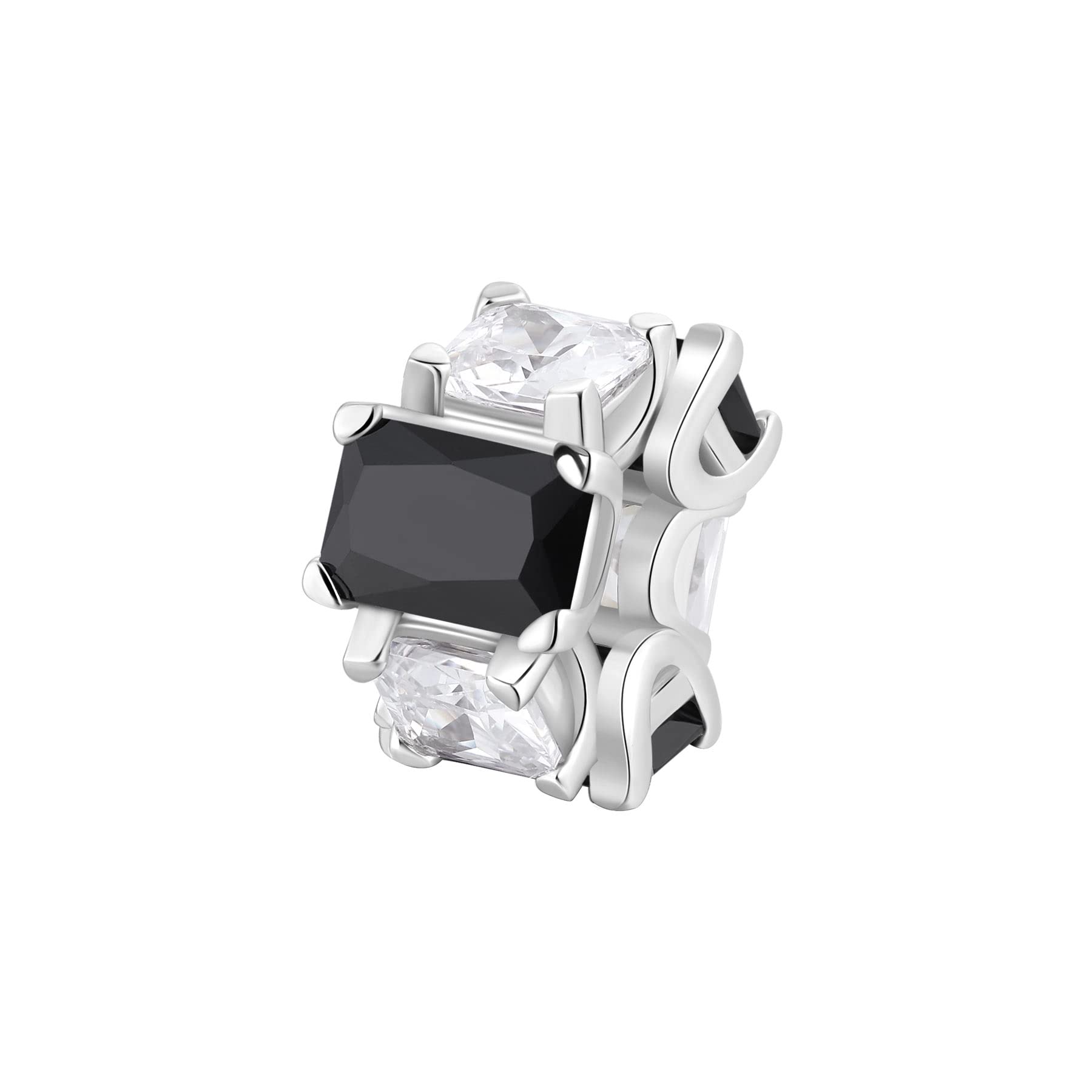 Brosway Charm Donna in Argento e Mystery Black | Collezione Fancy - FMB02