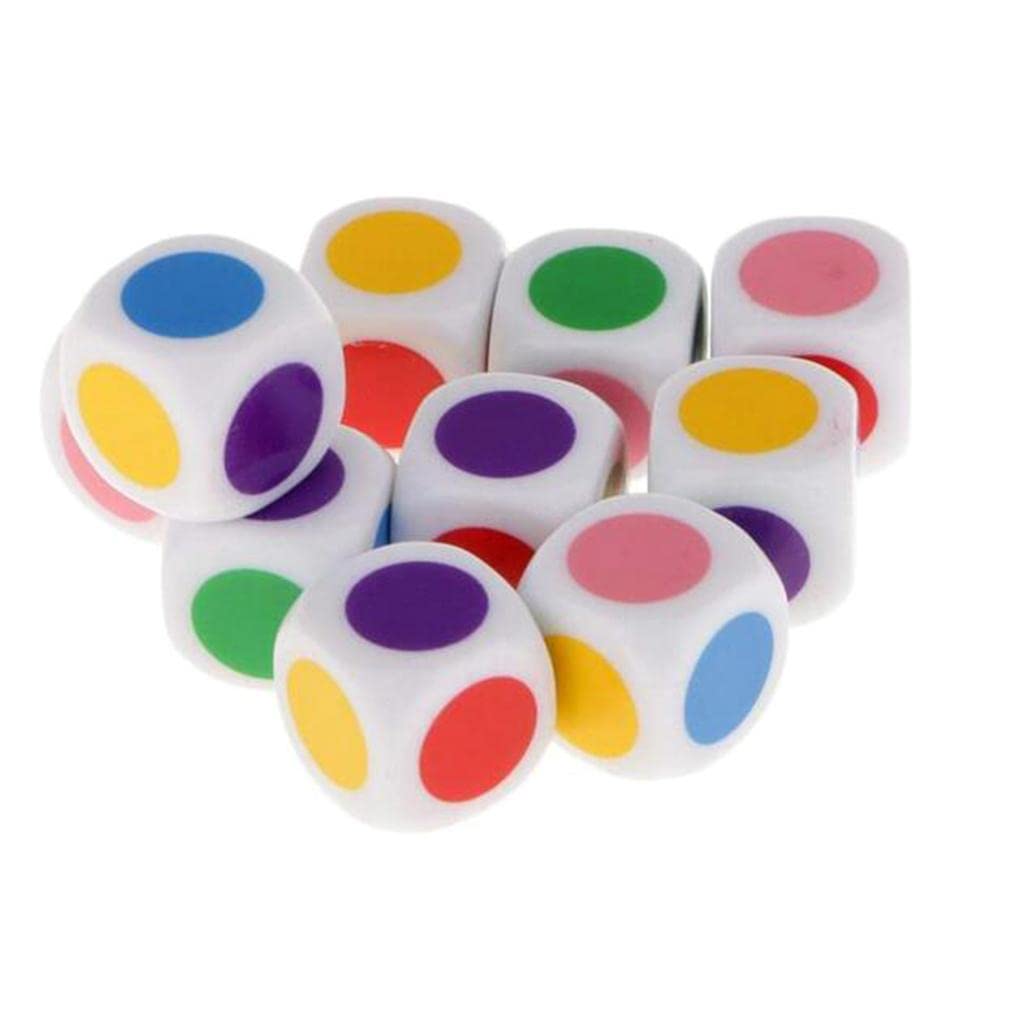 Perfeclan – Lot De 2 Dés En Peluche 10 Cm Avec Poches – Personnalisables, Apprentissage Et Jeux