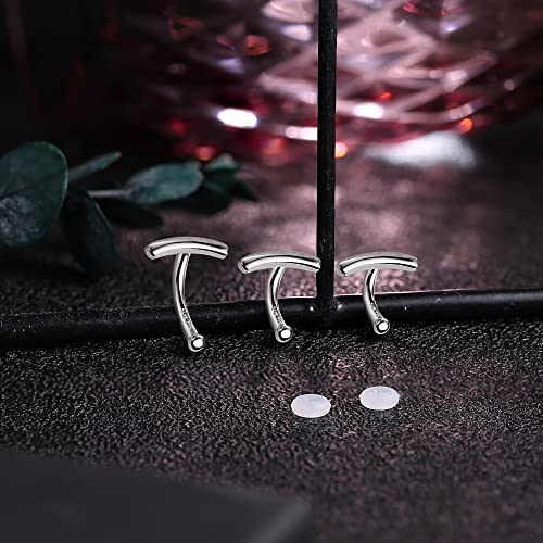 Milacolato 14G Belly Button Ring 925 Sterling Silver Belly Button Rings 18K White Gold Plated Hypoallergenic Navel Barbell Stud Belly Button Piercing Jewelry For Women Girls 10Mm #TOP6