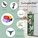 SYIPO Plastic Bag Holder, Reusable Grocery Bag Organizer, Wall Mount, 1 Pack, Seaweed
