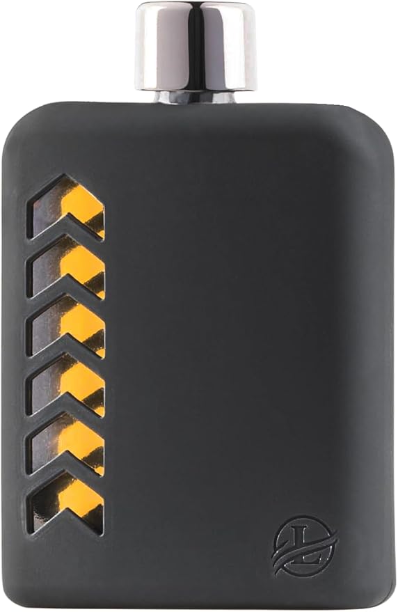 Modern Glass Flask Set Sturdy Hip Flask with Cork and