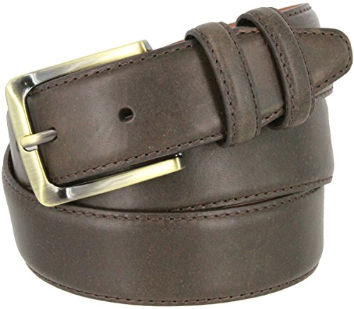 Lejon 2042 Genuine Italian Calfskin Leather Dress Casual Belt - Made in USA2
