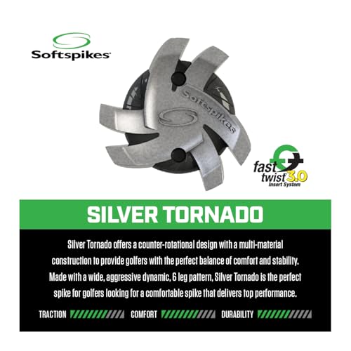 Softspikes Silver Tornado Cleats