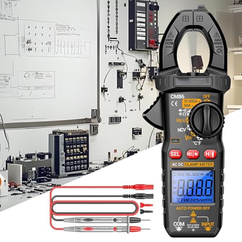 Testeur de capacité 6000 comptes avec lampe de poche et mesure de température - 3