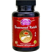 Dragon Herbs - Duanwood Reishi Capsules - 100 Capsules, 500 mg Each