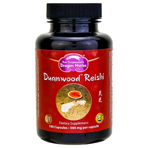 Dragon Herbs Duanwood Reishi -- 500 mg