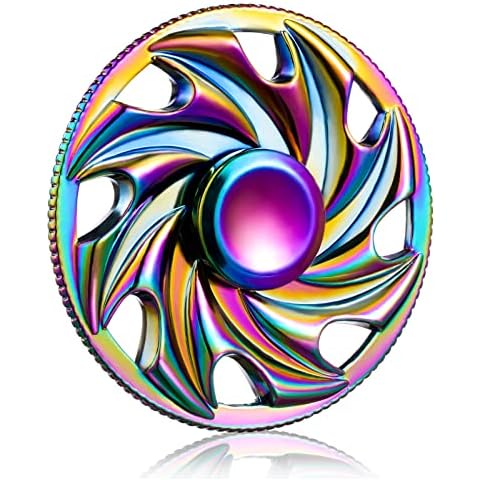 SCIONE Fidget Spinner de Acero Inoxidable con Alta Velocidad Cover