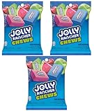 Jolly Rancher Fruit Chews - Pack of 3 - Delicious Chewy Candy in the Classic Flavors - Perfect for Snacking on the go