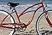 Firmstrong Urban Women's Beach Cruiser Bike, Single Speed Bicycle, 26 Inch Wheels, Red