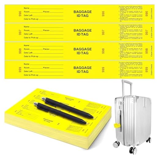 Feifeiya 1000 Hotel Luggage ID Tags
