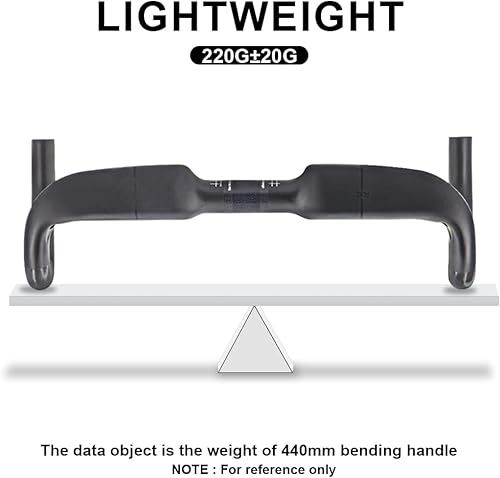 Miniatura 7 de RXL SL Barras de caída de carretera 1-14 "manillar de carbono 31.8 enrutamiento interno manillar compacto caída manillar carbono Giber bicicleta de