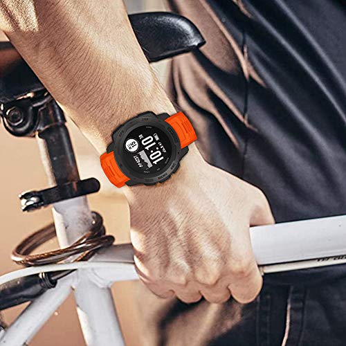 Garmin Instinct Horlogeband, Siliconen Vervangende Band Sportband voor Garmin Instinct, Verstelbare Horlogeband - Image 8