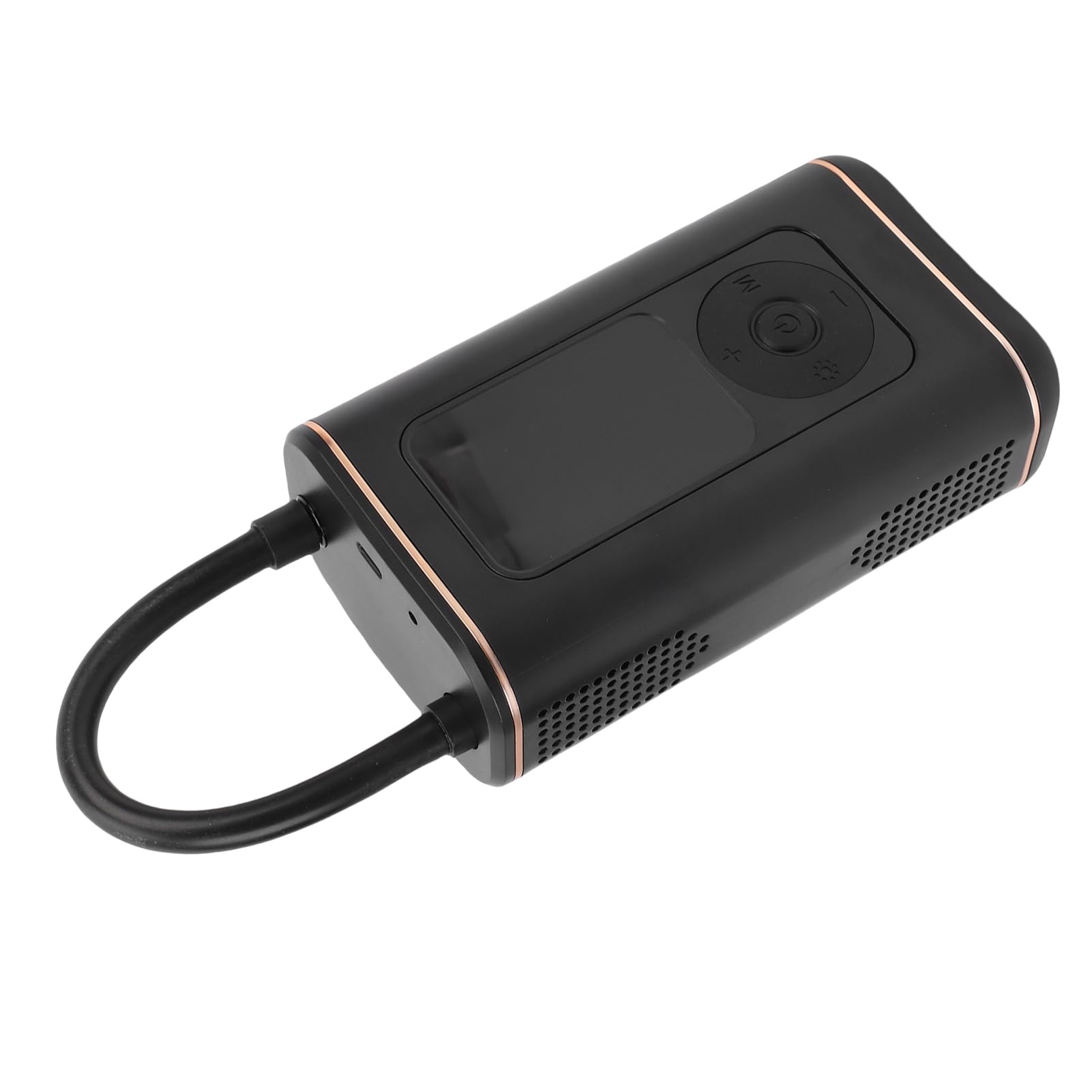 Pongnas Inflador de Neumáticos Inalámbrico con Batería de 2000 MAh, Bomba Eléctrica Portátil con Apagado Automático para Neumáticos de Automóvil, Cámaras de Bicicleta y Pelotas Deportivas, Compacto