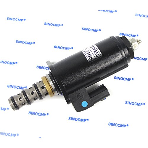Yb35V00006F1 Kwe5K-31/G24Ya50 Solenoid Valve Blue Point - Sinocmp Excavator Solenoids For Kobelco Sk200-6E Sk230-6E Rotary Brake Solenoid Valve Parts, 3 Month Warranty #TOP7
