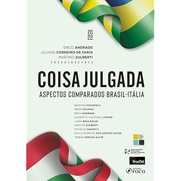 Capa do livro Coisa Julgada - 1ª Ed - 2022: Aspectos Comparados Brasil-Itália