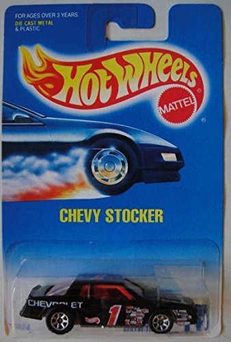 Hot Wheels International Version Card Black Chevy Stocker #441