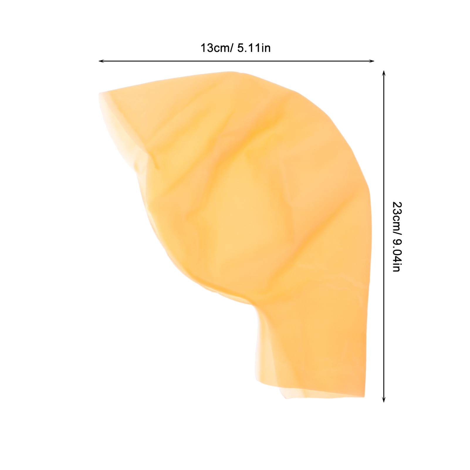 FOYTOKI Skin Tone Bald Cap Wig Headgear for Kids Halloween Decor Costume Party Accessory