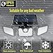 Solar Outdoor Lights, 3000LM Super Bright Motion Sensor Outdoor Light, IP65 Waterproof Wide Angle 6500K Solar Powered Security Flood Lights for Outside Garage Yard Patio (2 Pack)