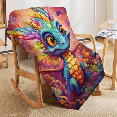 Couverture ptérosaure plaid flannel chaud jeté de canapé lit housse chaise