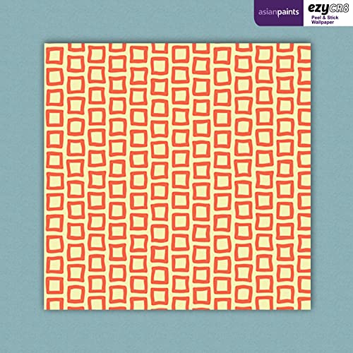 Image of Asian Paints EzyCR8 P&S Chqrd Patterns - Light Orange